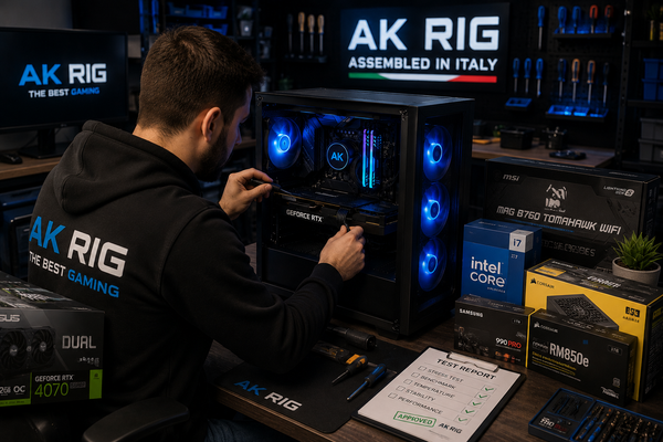 PC Gaming assemblati in Italia: perché conviene davvero