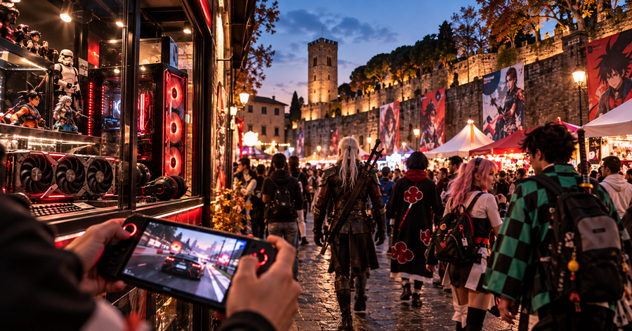 AK Informatica e Lucca Comics & Games 2026: PC gaming, cultura pop e community