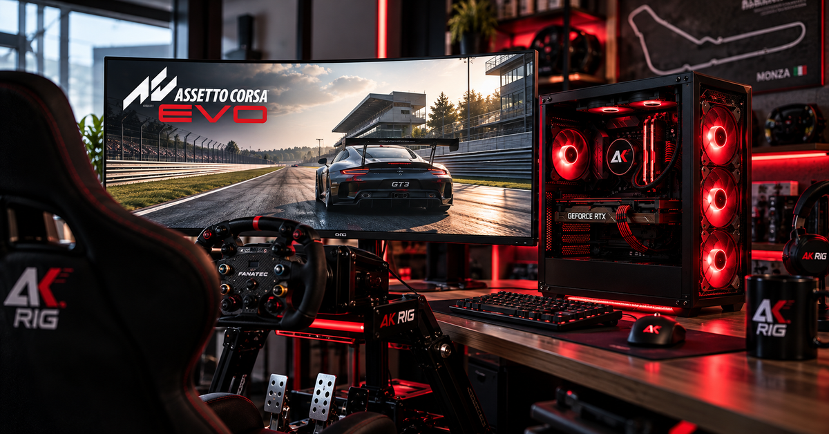 PC per Assetto Corsa EVO: la configurazione giusta per ogni livello
