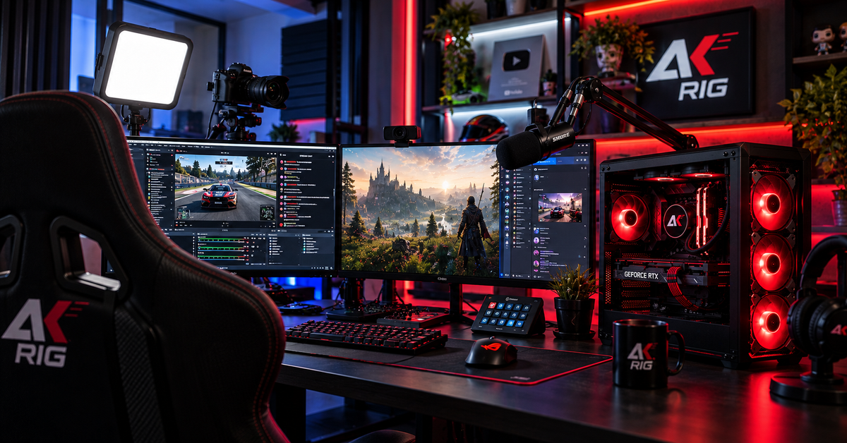 PC per streaming e gaming: la configurazione per giocare e trasmettere senza cali di FPS