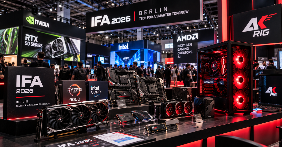 Notizia della settimana: IFA 2026, le novità PC che contano per chi gioca (e assembla)