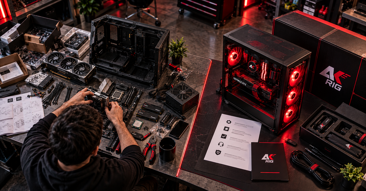 Quanto costa davvero un PC AK RIG vs assemblarlo da soli