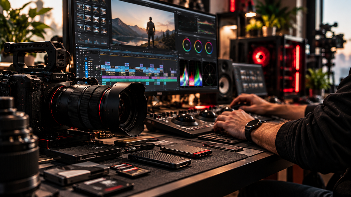 PC per il video editing: quale configurazione scegliere (senza spendere una workstation)