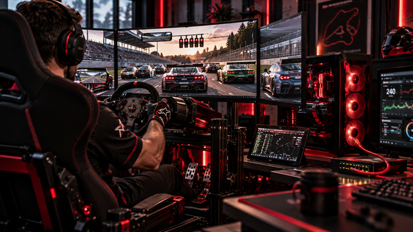 PC per iRacing e le simulazioni online: come competere senza compromessi